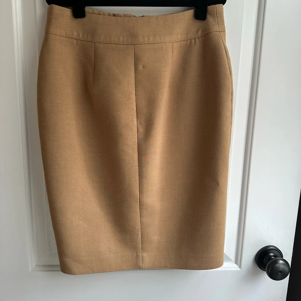 Classic with an edge! EUC Ann Taylor Pencil Skirt Size 2P - Picture 2 of 8